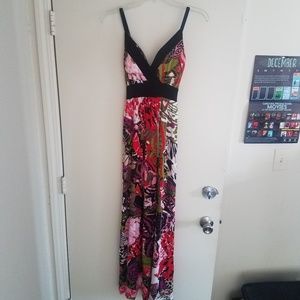 Floral maxi dress